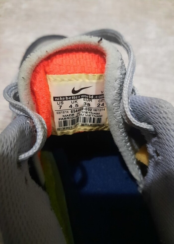 NIKE SPOR AYAKKABI ORJİNAL 37/38 - Görsel 4