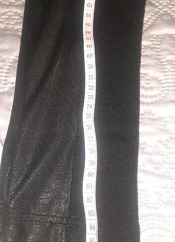 OASIS SİYAH YANLARI TRANSPARAN TÜL TAYT KIŞLIK M BEDEN, sayılı g - Görsel 7