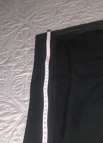 OASIS SİYAH YANLARI TRANSPARAN TÜL TAYT KIŞLIK M BEDEN, sayılı g - Görsel 8