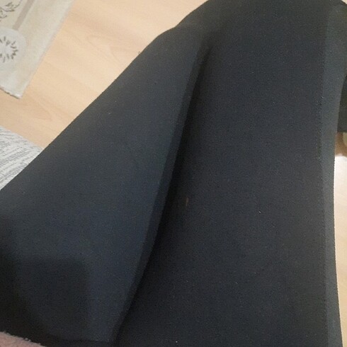 OASIS SİYAH YANLARI TRANSPARAN TÜL TAYT KIŞLIK M BEDEN, sayılı g - Görsel 11