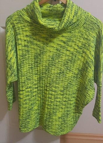 Fistik Yeşili tiriko kazak m/L beden - Görsel 3