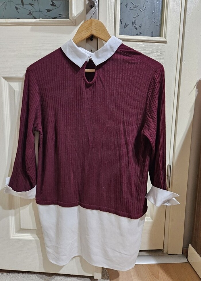 Wear  on collection BLUZ borda beyaz S/M beden - Görsel 3