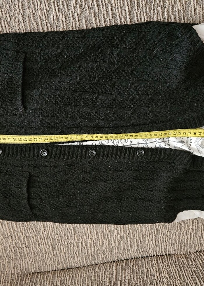 Siyah bayan yelek M L beden  - Görsel 3