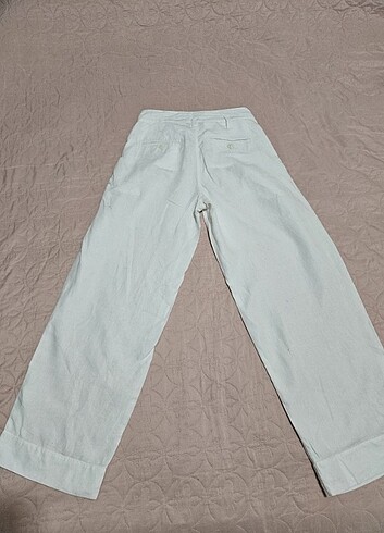 DKNY pure KETEN PANTOLON BEYAZ ORJİNAL     - Görsel 11