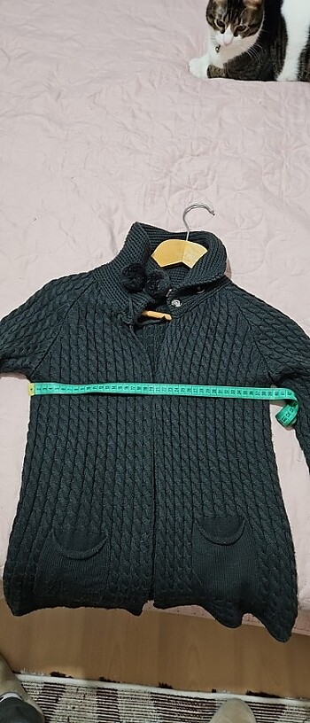 Antrasit hırka mixray S beden - Görsel 9