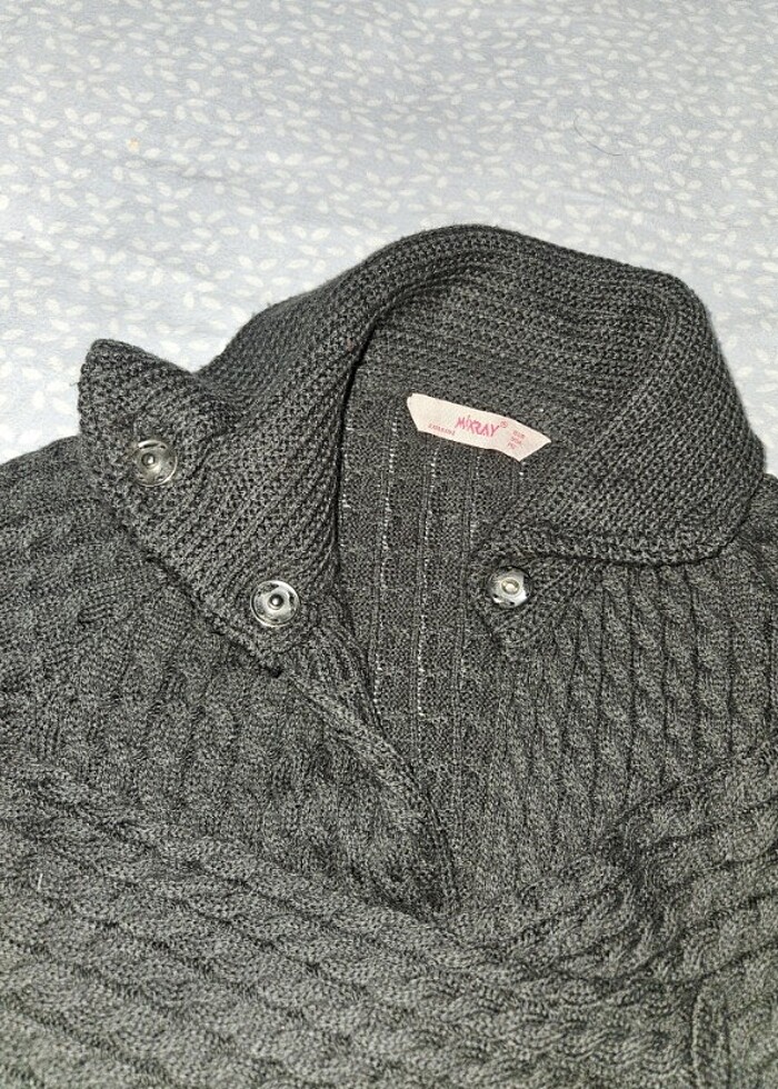 Antrasit hırka mixray S beden - Görsel 4