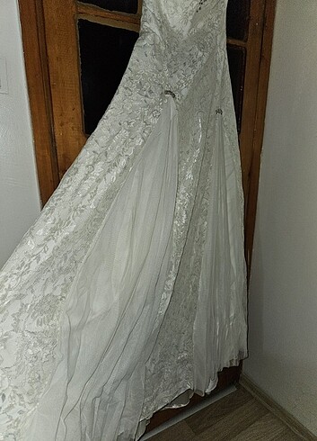 Gelinlik özel dikim m beden sandıkda bekleyen ürün  - Görsel 2