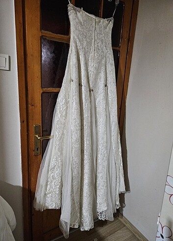 Gelinlik özel dikim m beden sandıkda bekleyen ürün  - Görsel 3