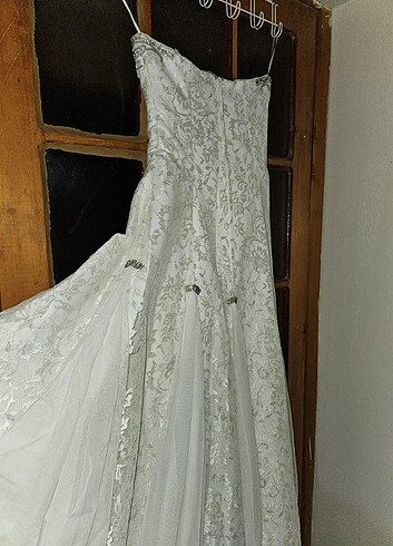 Gelinlik özel dikim m beden sandıkda bekleyen ürün  - Görsel 5