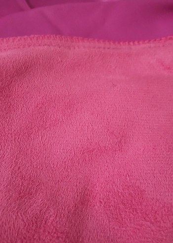 Pembe Midi Pilili Kadın deri Kumaş Pantolon - Görsel 4