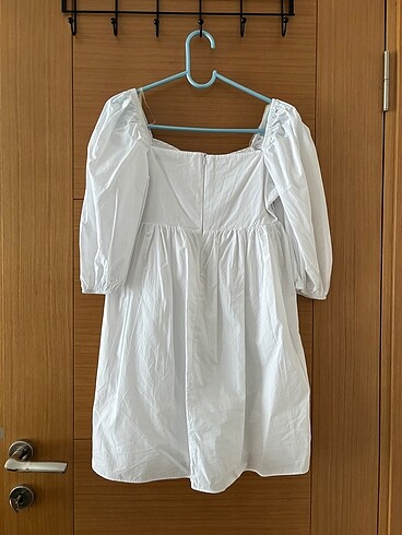 s Beden Beyaz mini elbise