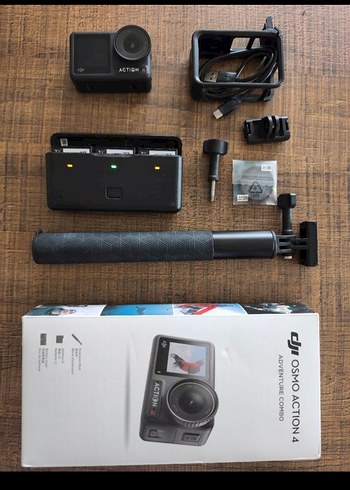 DJI Osmo Action 4 Siyah Aksiyon Kamerası