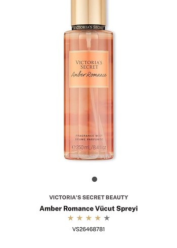 Victoria's Secret Amber Romance Kadın Parfüm Seti