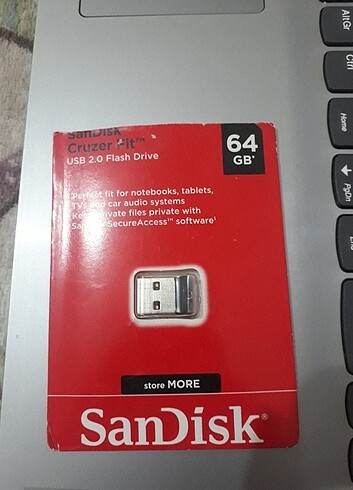 SanDisk 64GB USB 2.0 FLASH BELLEK