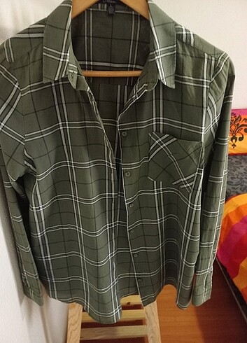 Mavi Jeans pamuklu yazlık ekose gömlek