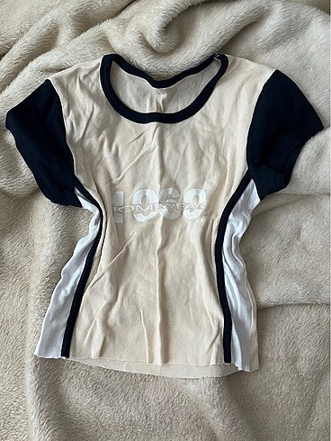 Vintage Grunge Crop Bluz