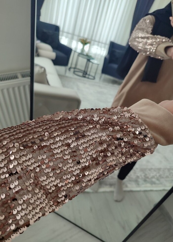 KOL DETAYLI KAPŞONLU SWEATŞHİRT ???? - Görsel 2