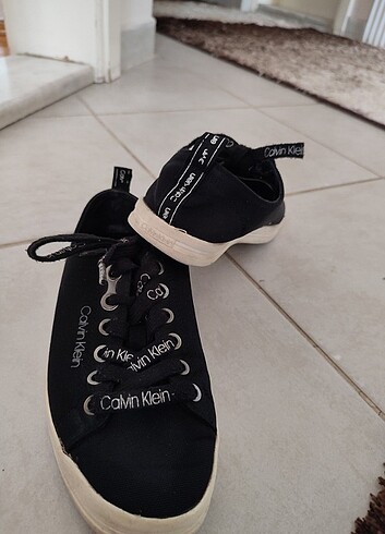 37 Beden siyah Renk Calvin Klein sneaker