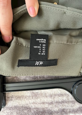 36 Beden Kısa Haki Etek