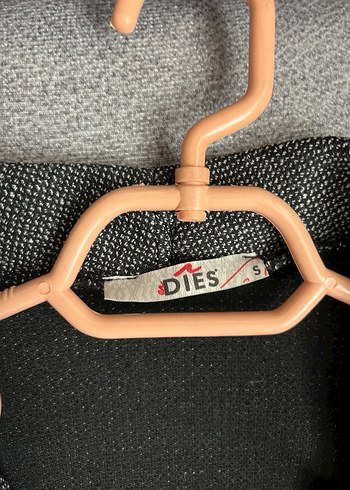 Gri Düğmeli Midi Kadın blazer ceket - Görsel 2