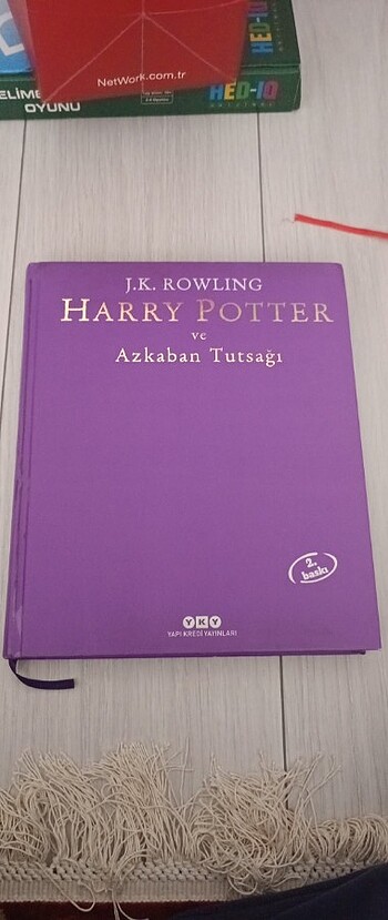 Harry Potter ve Azkaban tutsağı resimli özel baskı 