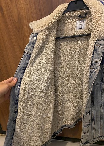 Gri Kürklü Ka Kot Yelek - Görsel 2