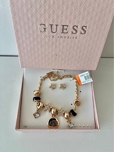 Beden Guess bileklik küpe set