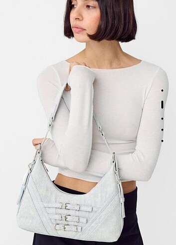 Bershka BERSHKA DENİM ÇANTA 