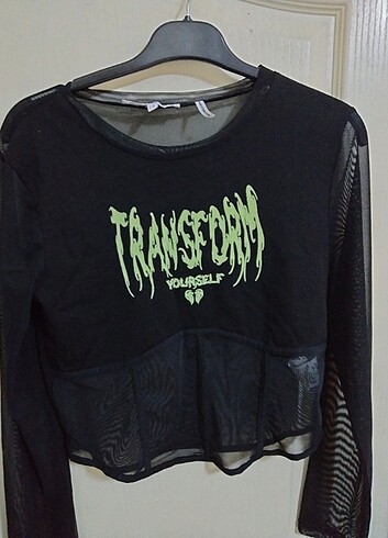 Koton transparan bluz