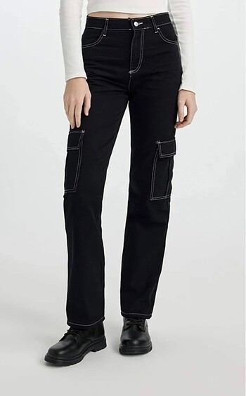 LACİVERT VE SİYAH İKİ ADET DeFacto Kadın Coool Straight Fit Kar