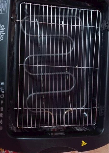 Beden Sinbo SBG-7102A Elektrikli Ayaklı Izgara Siyah
