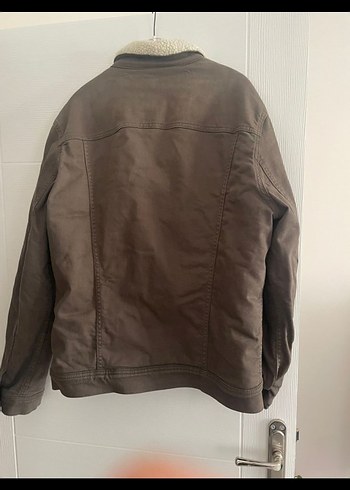 Düğmeli Kahverengi Süet Erkek Ceket - Görsel 3