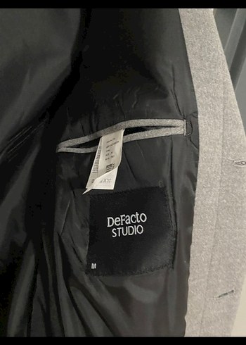 Defacto kaşe kaban - Görsel 3