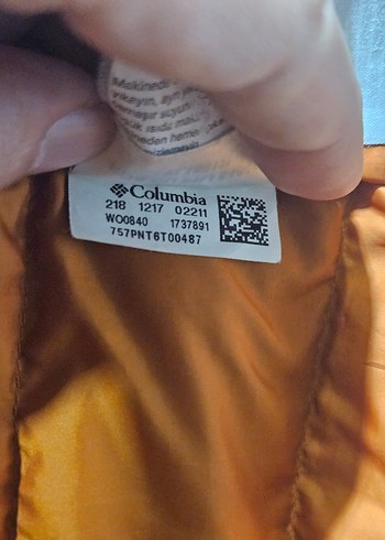 Orijinal Columbia kaz tüyü mont - Görsel 6