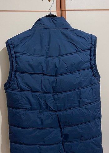 Lacivert Fermuarlı Şişme Yelek - Görsel 3