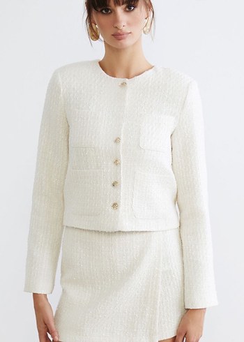 Kırık Beyaz Tüvit Takım - Görsel 3