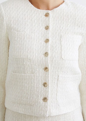 Kırık Beyaz Tüvit Takım - Görsel 4