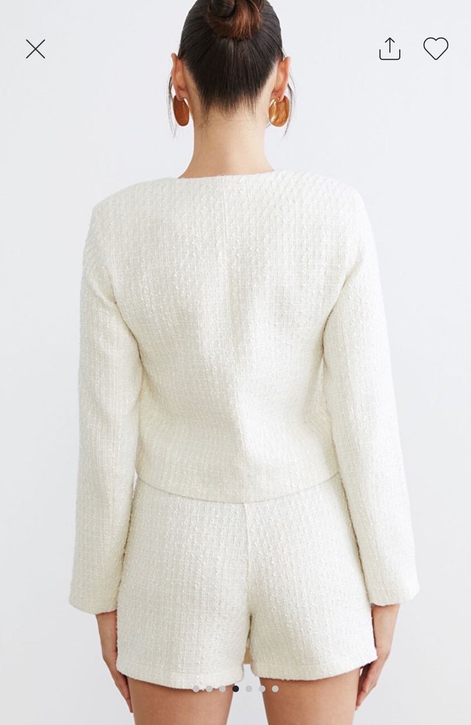 Kırık Beyaz Tüvit Takım - Görsel 2