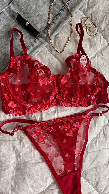 C Cup Bralet Takım