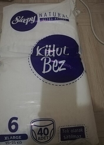 6 numara kilotlu bez