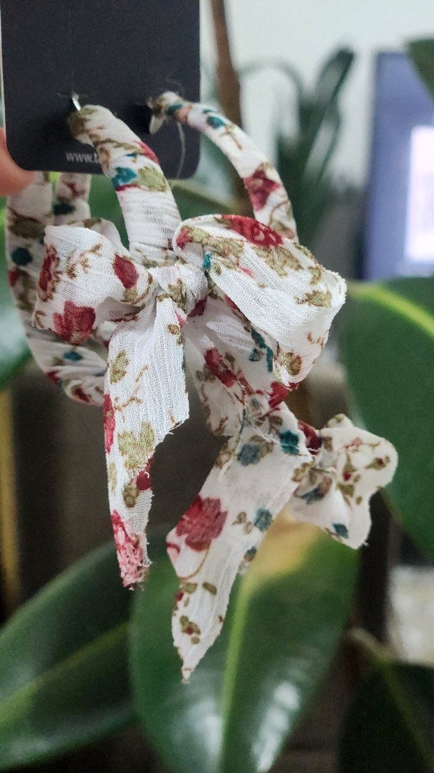 Bohem Çok Renkli Elastik Kadın Fular - Görsel 2