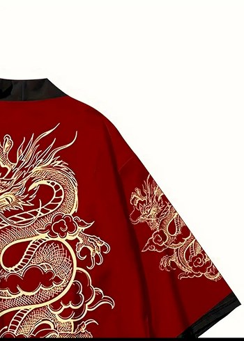 s Beden kırmızı Renk Kırmızı Kimono