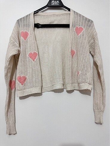 Crop hırka