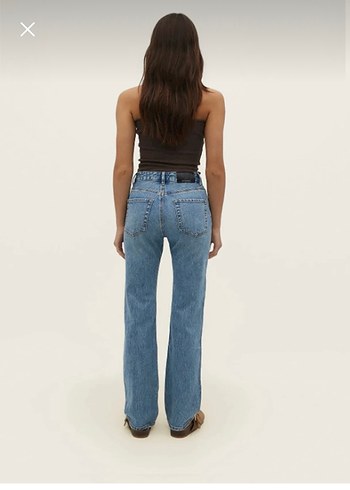 Stradivarius D98 straight fit jean - Görsel 3