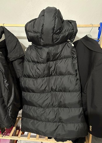 Siyah Fermuarlı Kadın Yelek - Görsel 3