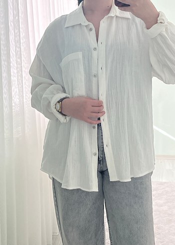 Lc waikiki kadın beyaz gömlek - Görsel 4