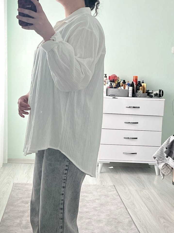 Lc waikiki kadın beyaz gömlek - Görsel 5