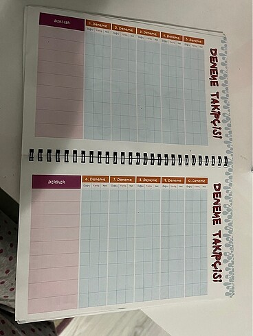 Şenol hoca ders çalışma programı/planlayıcı - Görsel 5