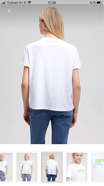 Mavi Jeans Mavi marka t-shirt