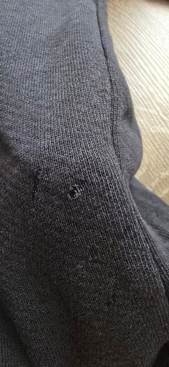 Siyah Kadın Uzun Kollu Basic Sweatshirt - Görsel 2